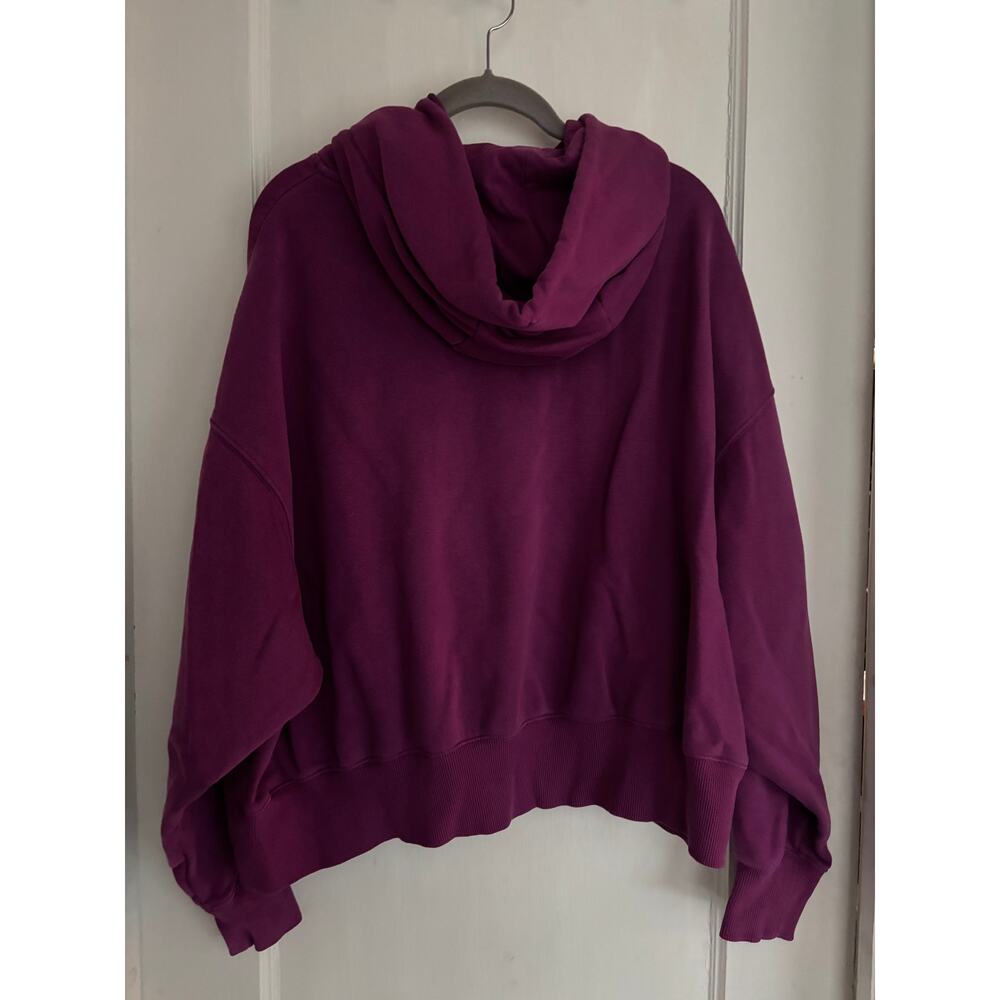 Nike Sportswear Phoenix Fleece Women's Oversized Cropped Hoodie - size M - Picture 2 of 5